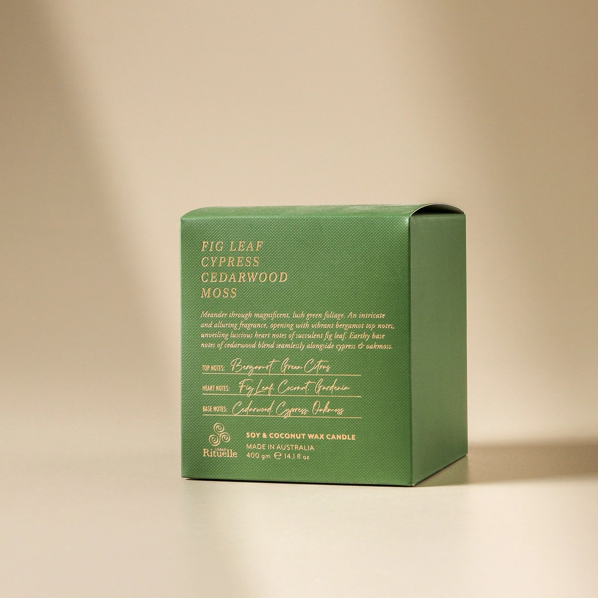 400gm Candle - Apotheca Fig Leaf - Image 2
