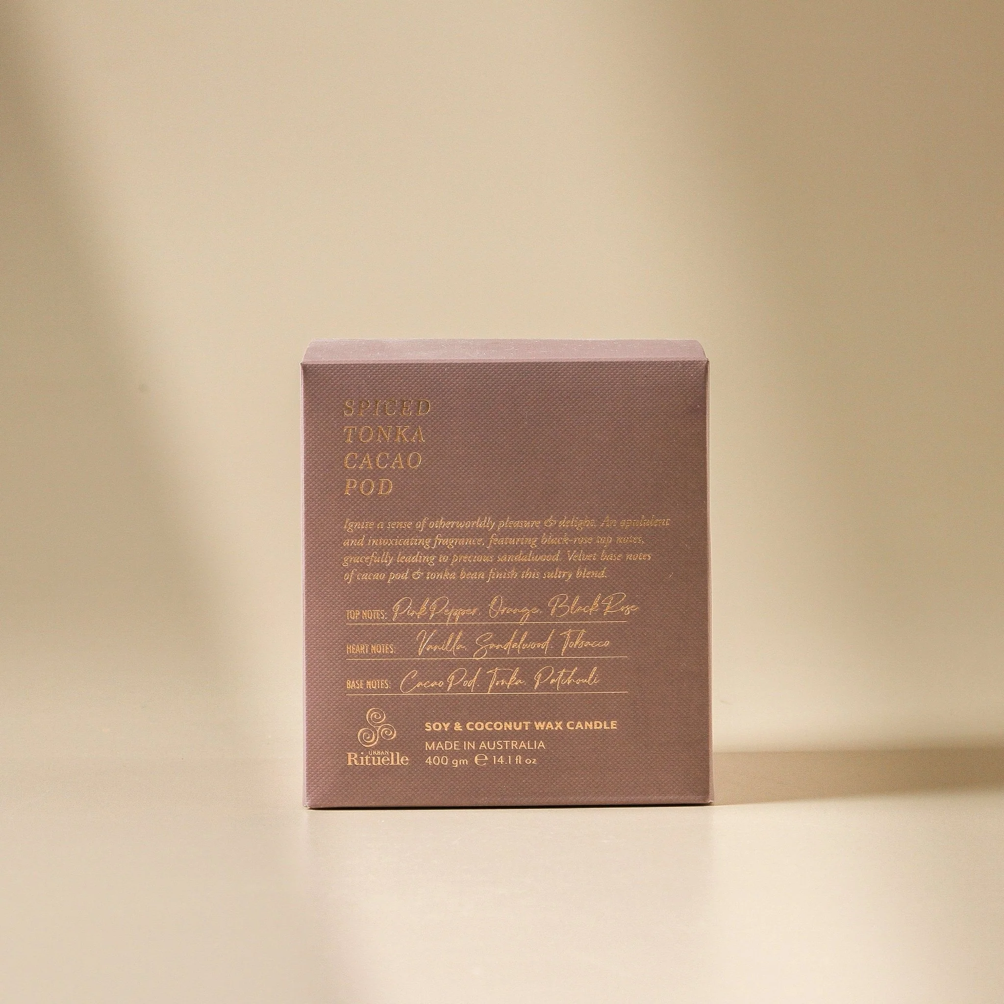 400gm Candle - Apotheca Spiced Tonka - Image 4