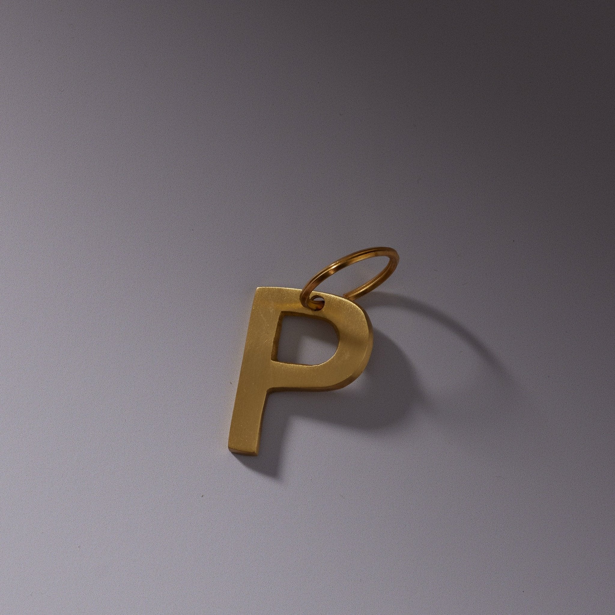 Alphabet Brass Keyring - Image 17