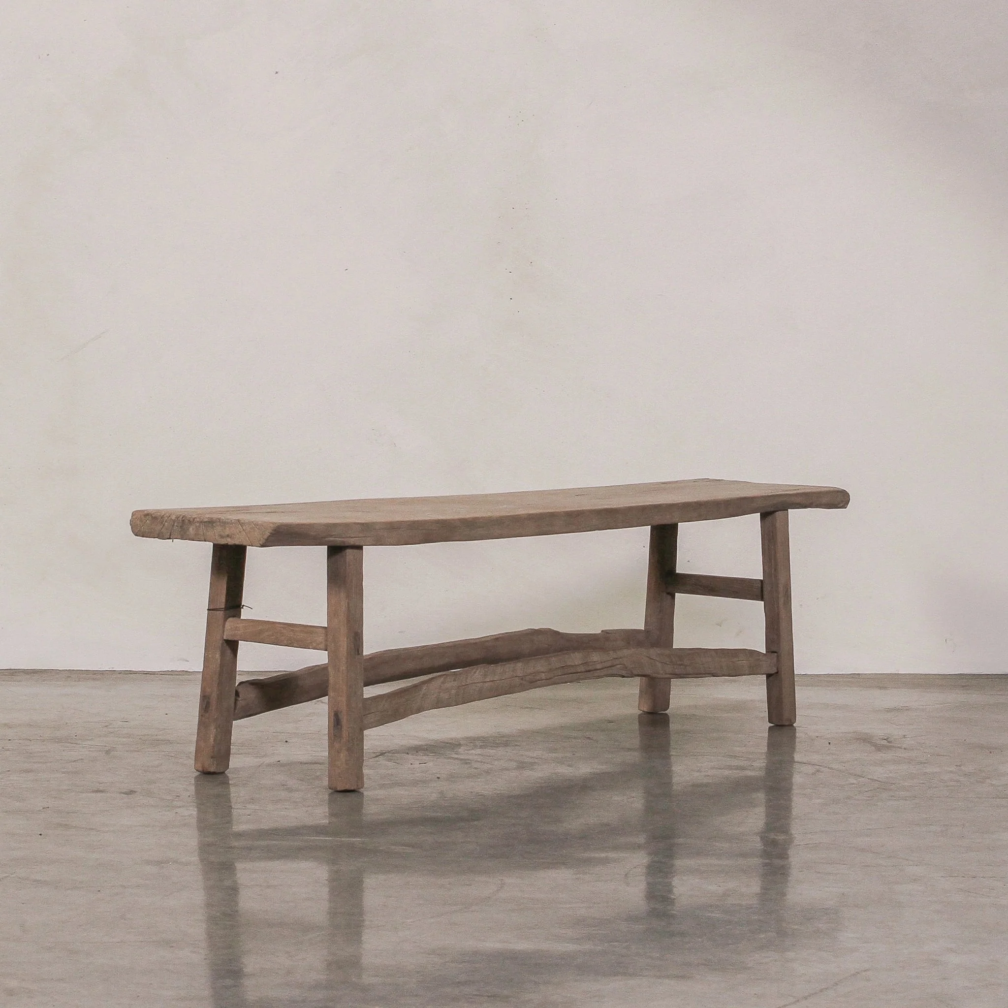 Antique Chinese Bench - Image 2