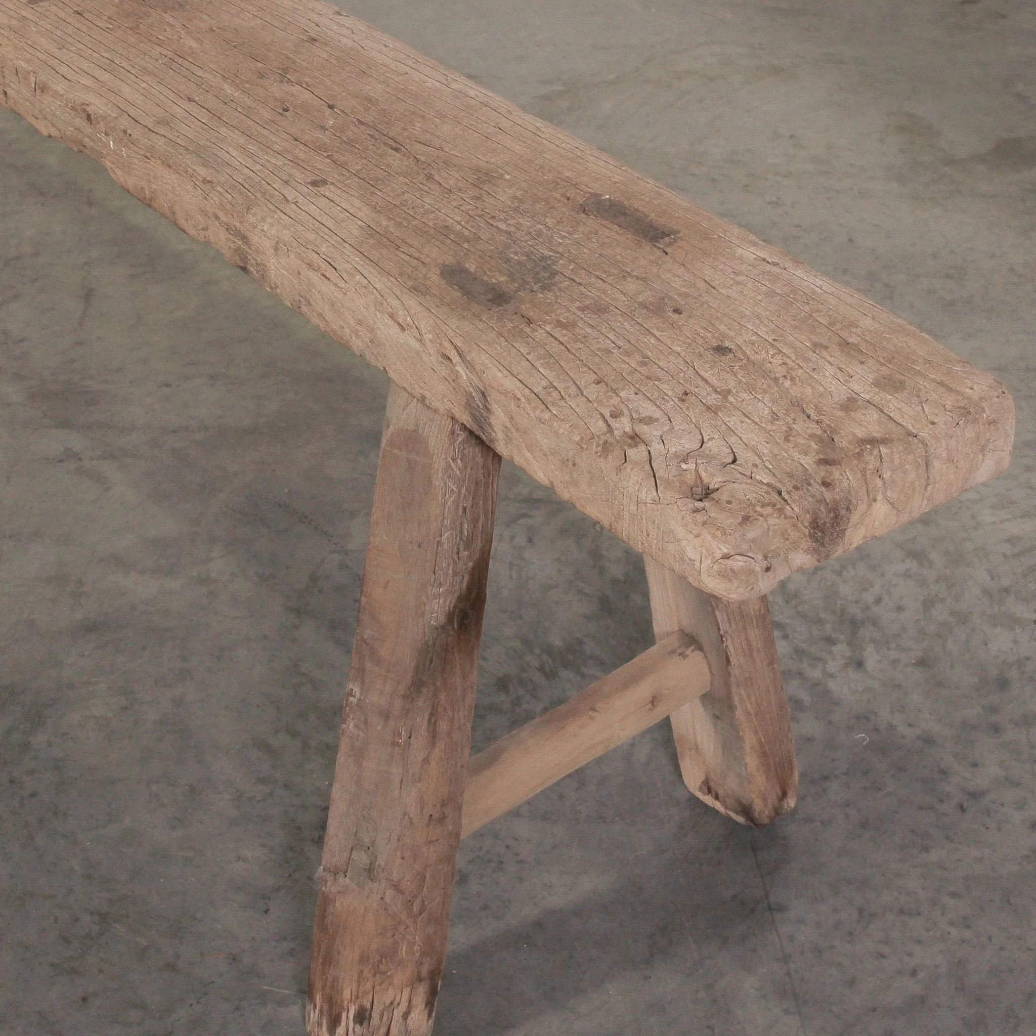 Antique Chinese Bench - Image 3