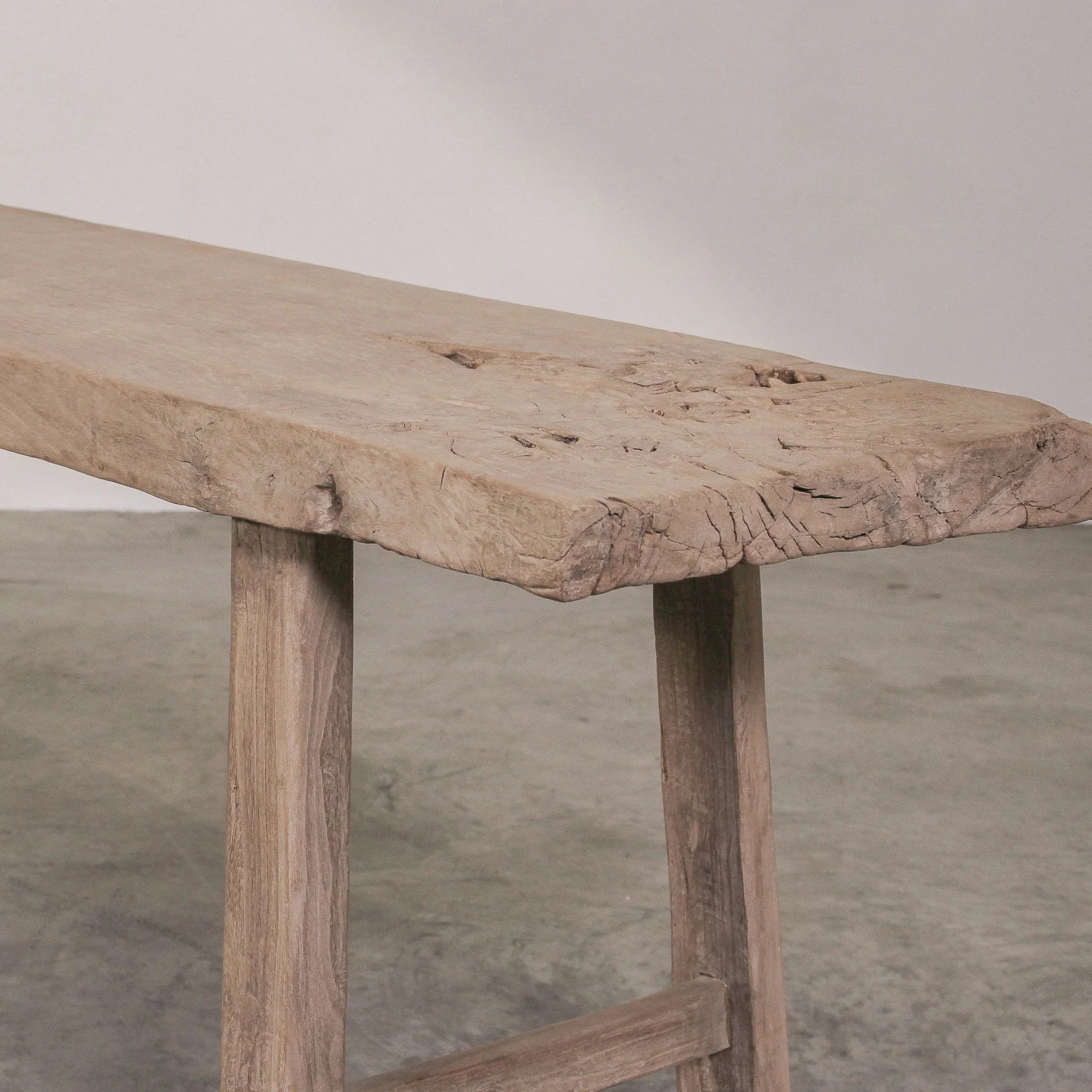 Antique Chinese Bench - Image 3