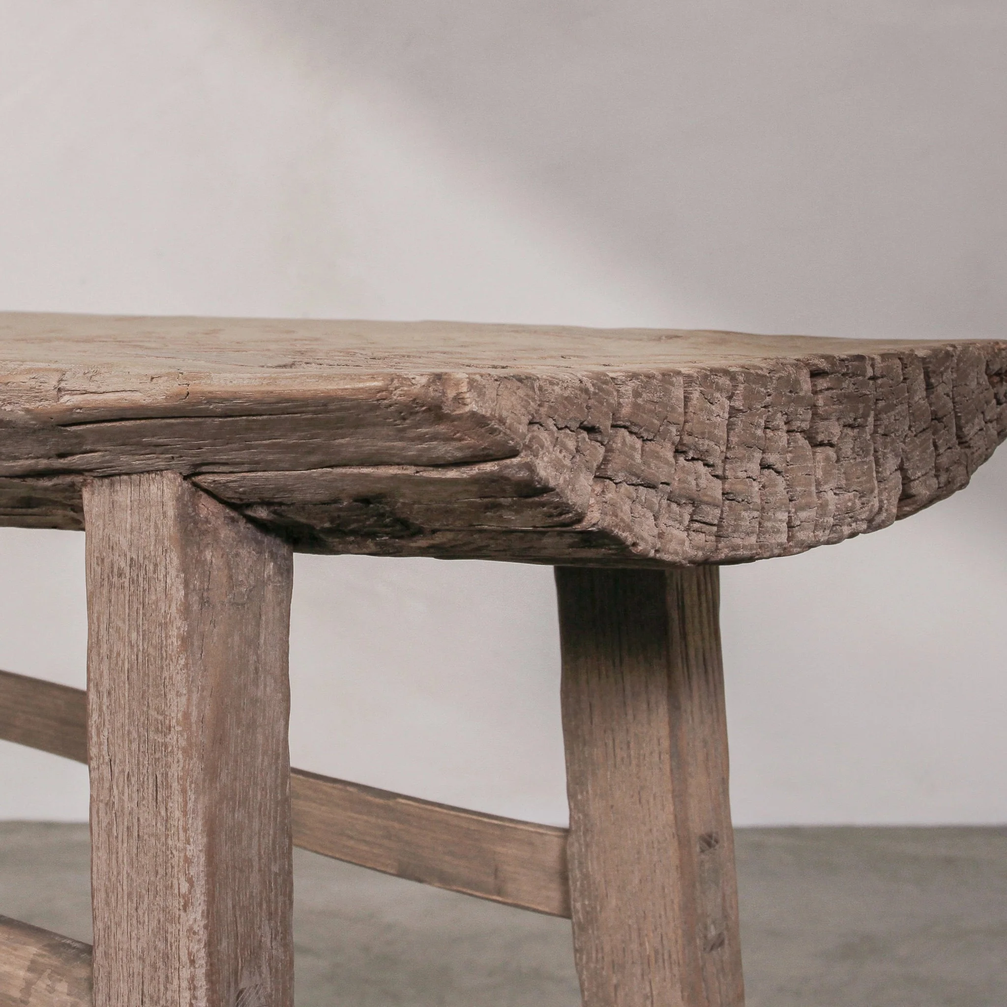 Antique Chinese Bench - Image 3