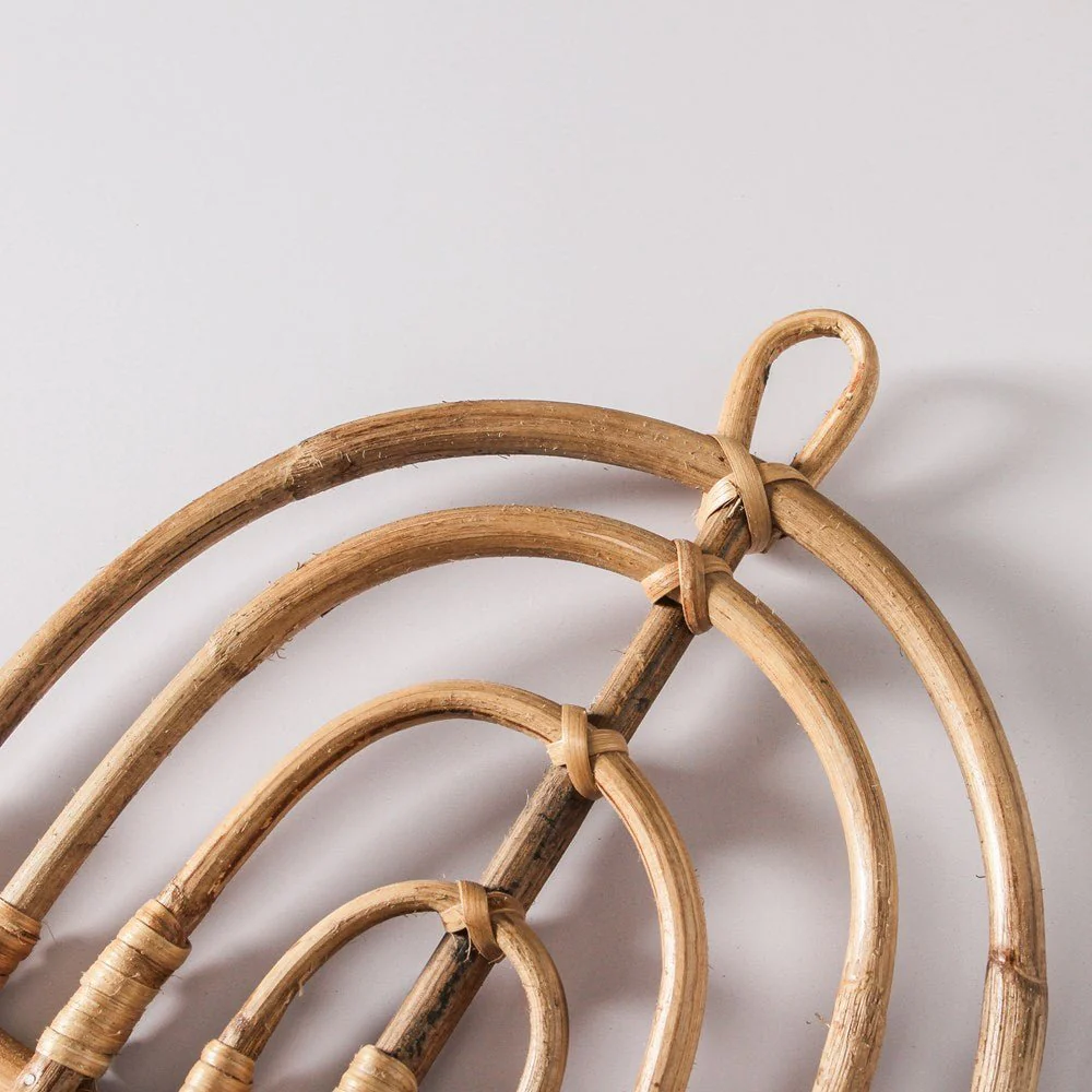 Bright Side Rattan Wall Hook - Image 3