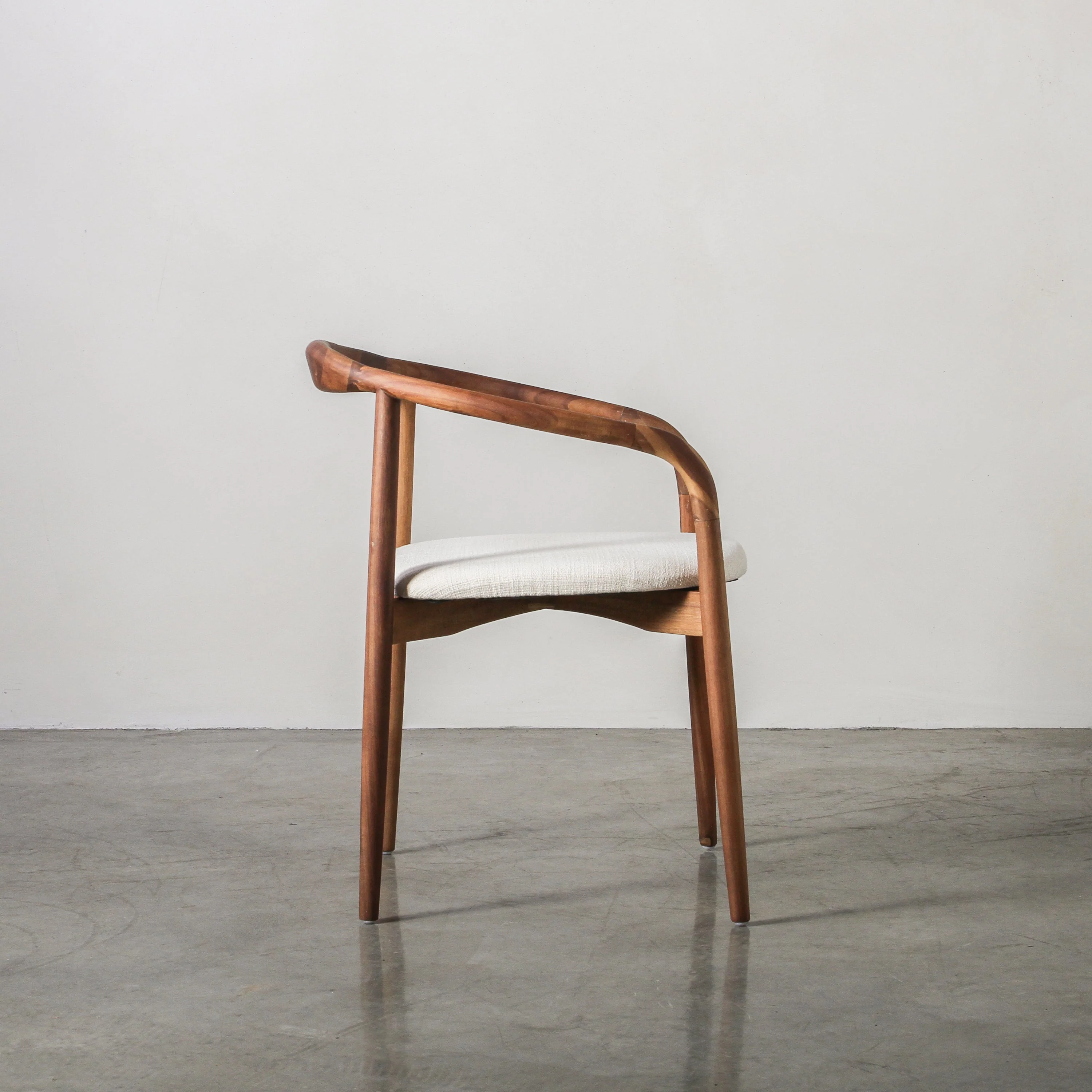 Essence Dining Chair Fabric/Walnut - Image 8