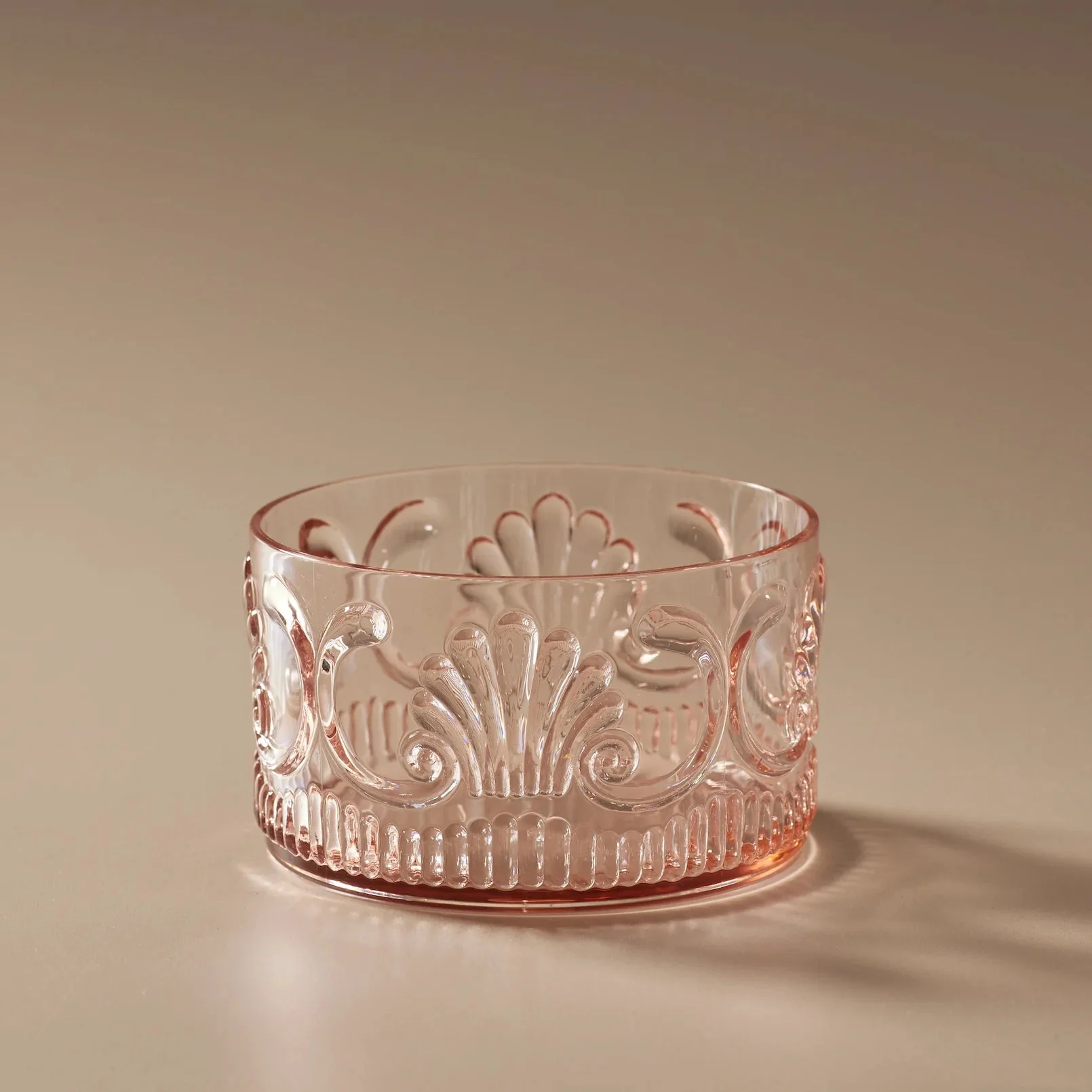 Flemington Acrylic Snack Bowl Pale Pink - Image 2