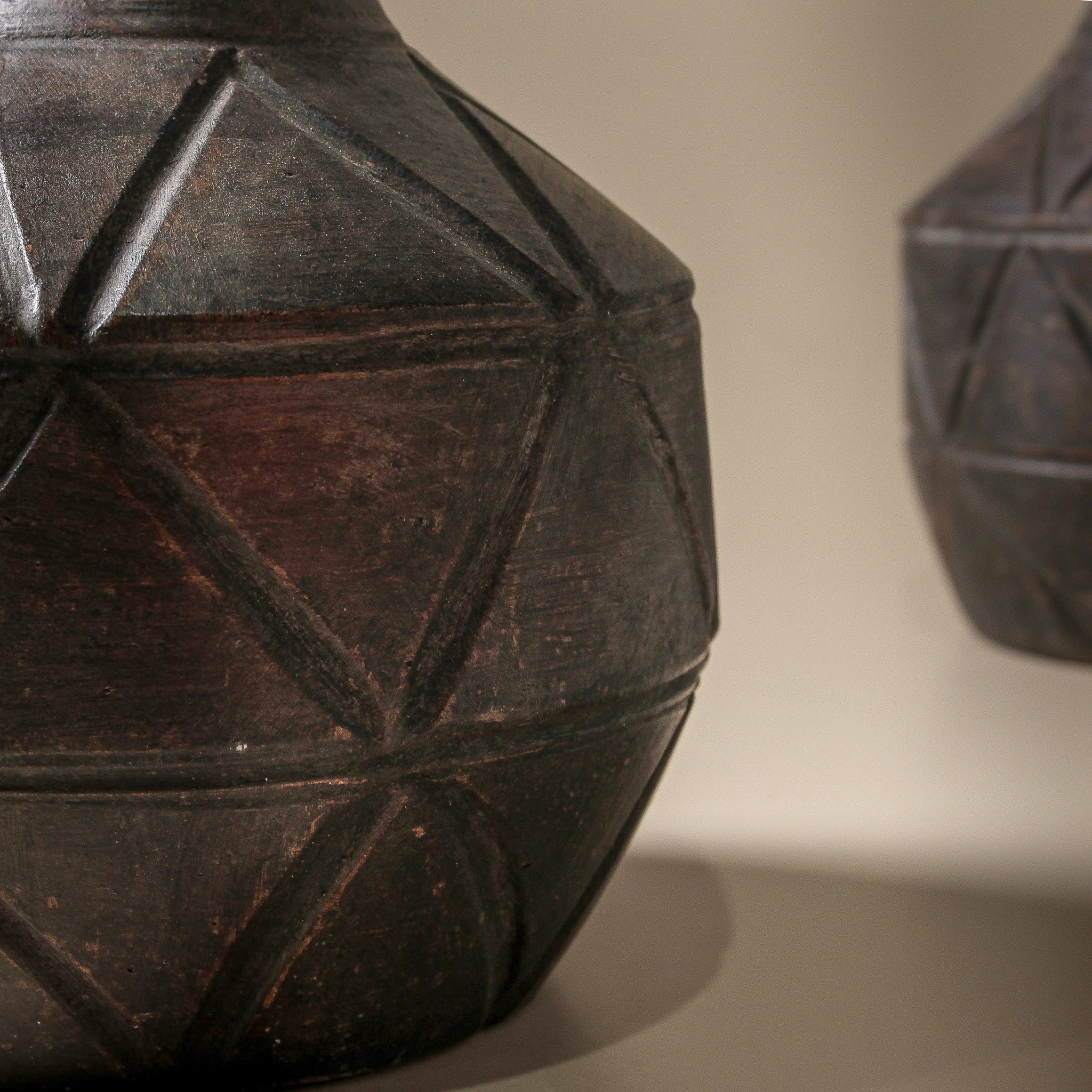Indian Decorative Clay Pot - Image 3