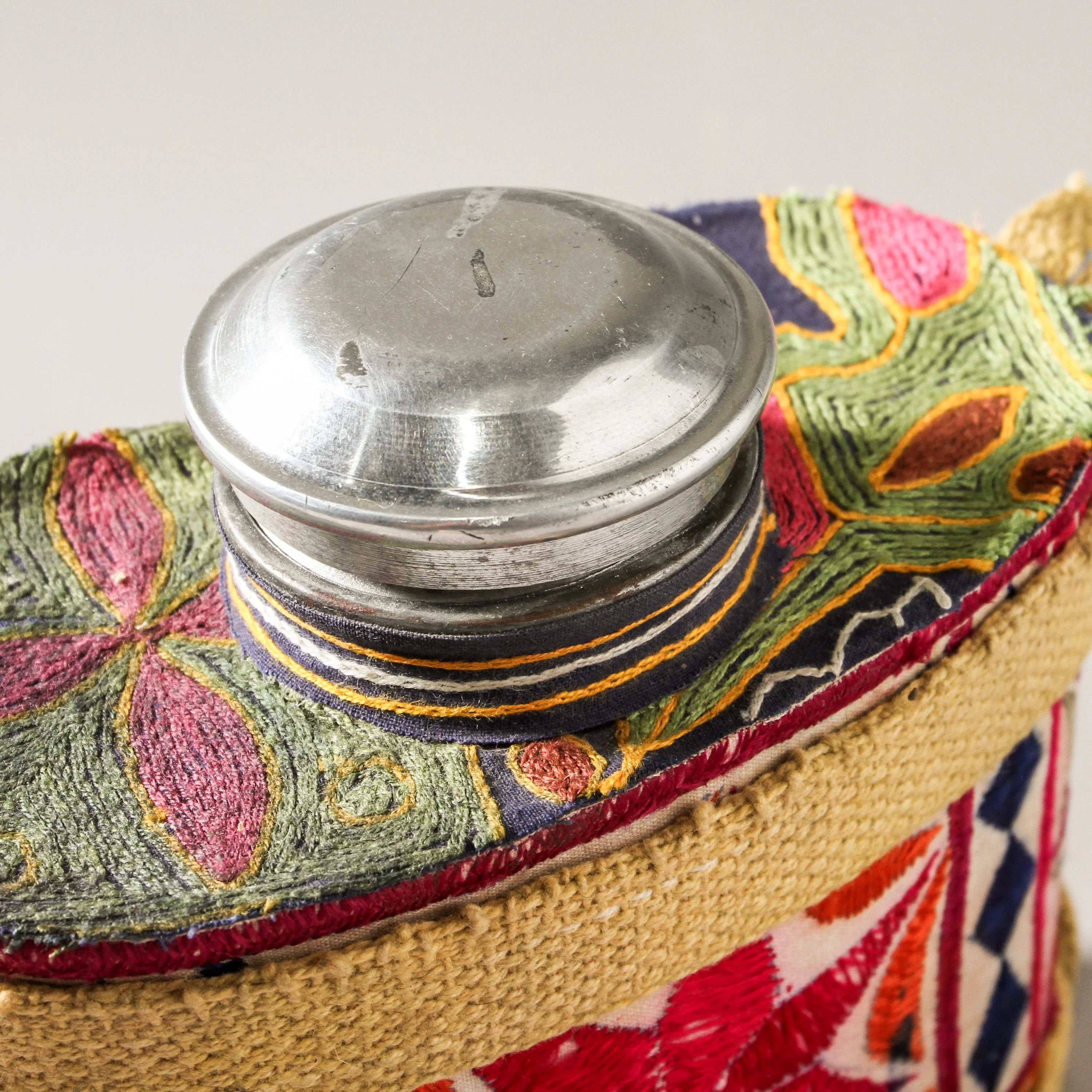 Indian Zinc Water Bottle - Image 3