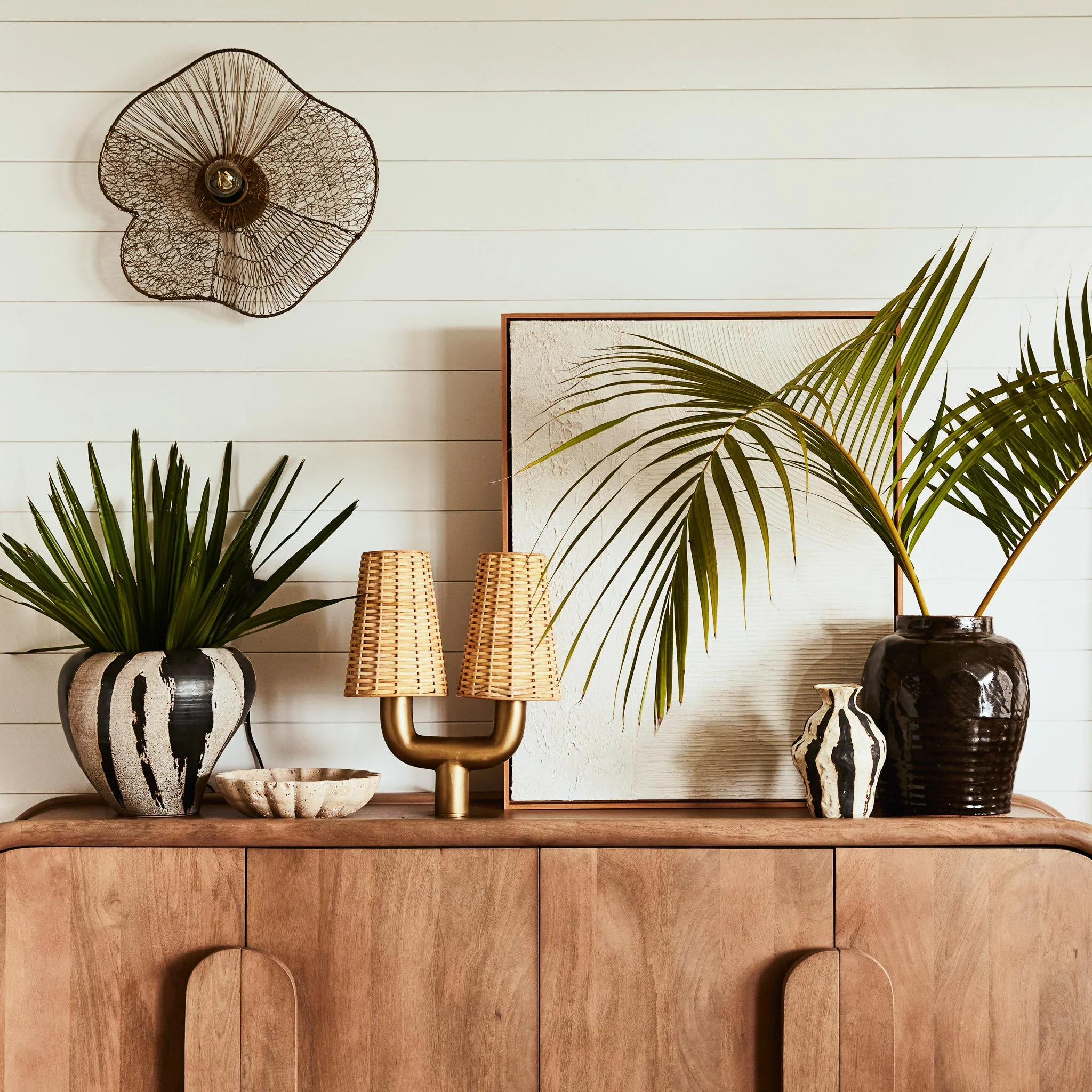 Jorge Rattan Table Lamp - Image 7