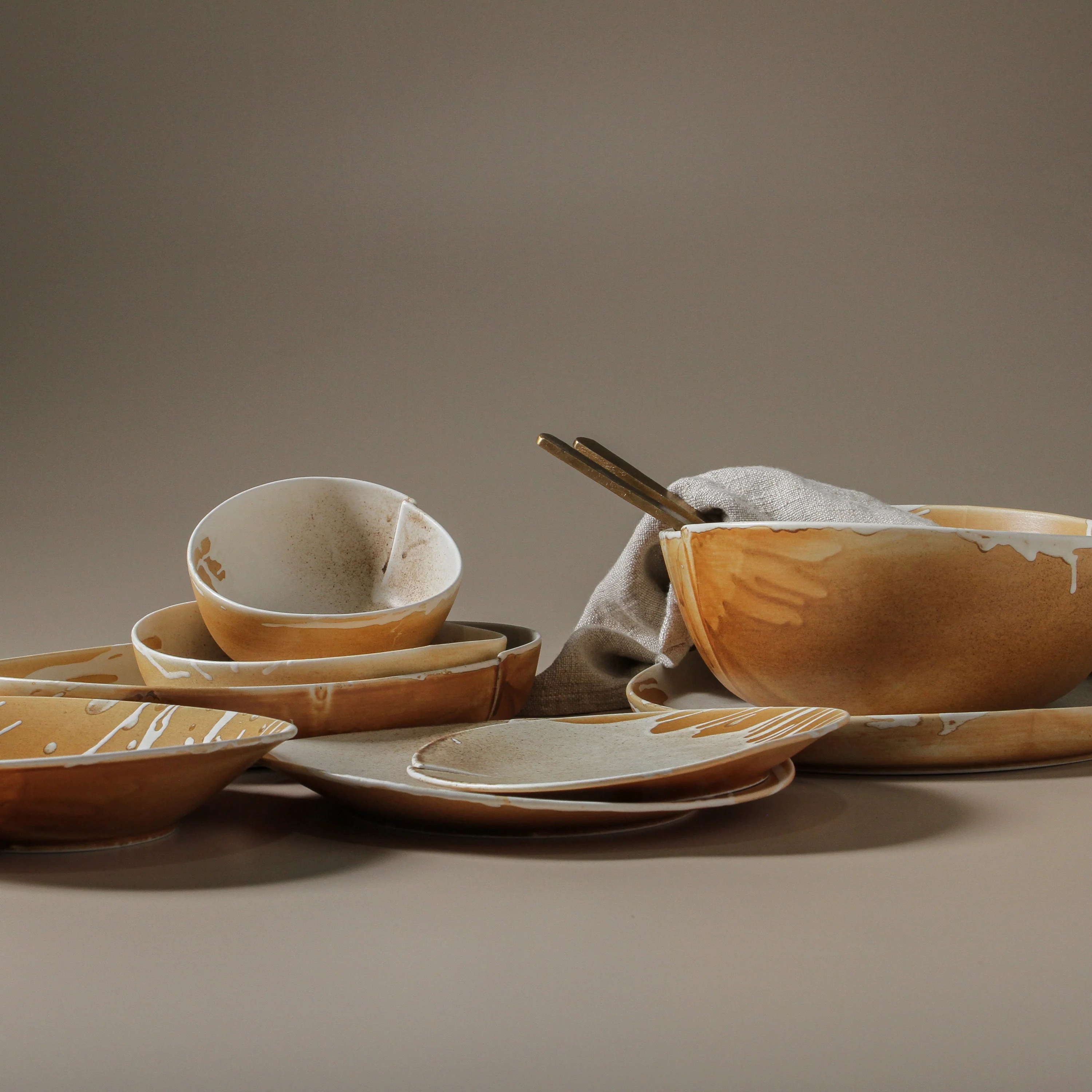 Kintsu Deep Side Plate - Image 4