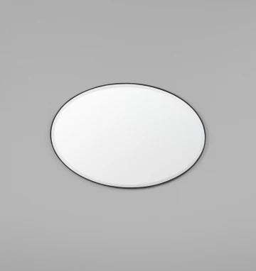 Lolita Oval Mirror Large 90x135 Black - Image 4