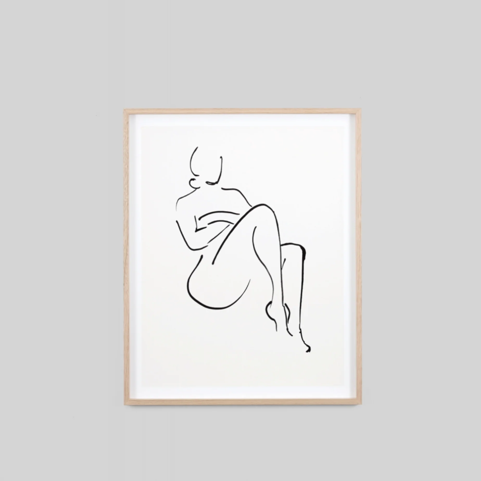 Nude Figure Raw 80x100 - Image 2