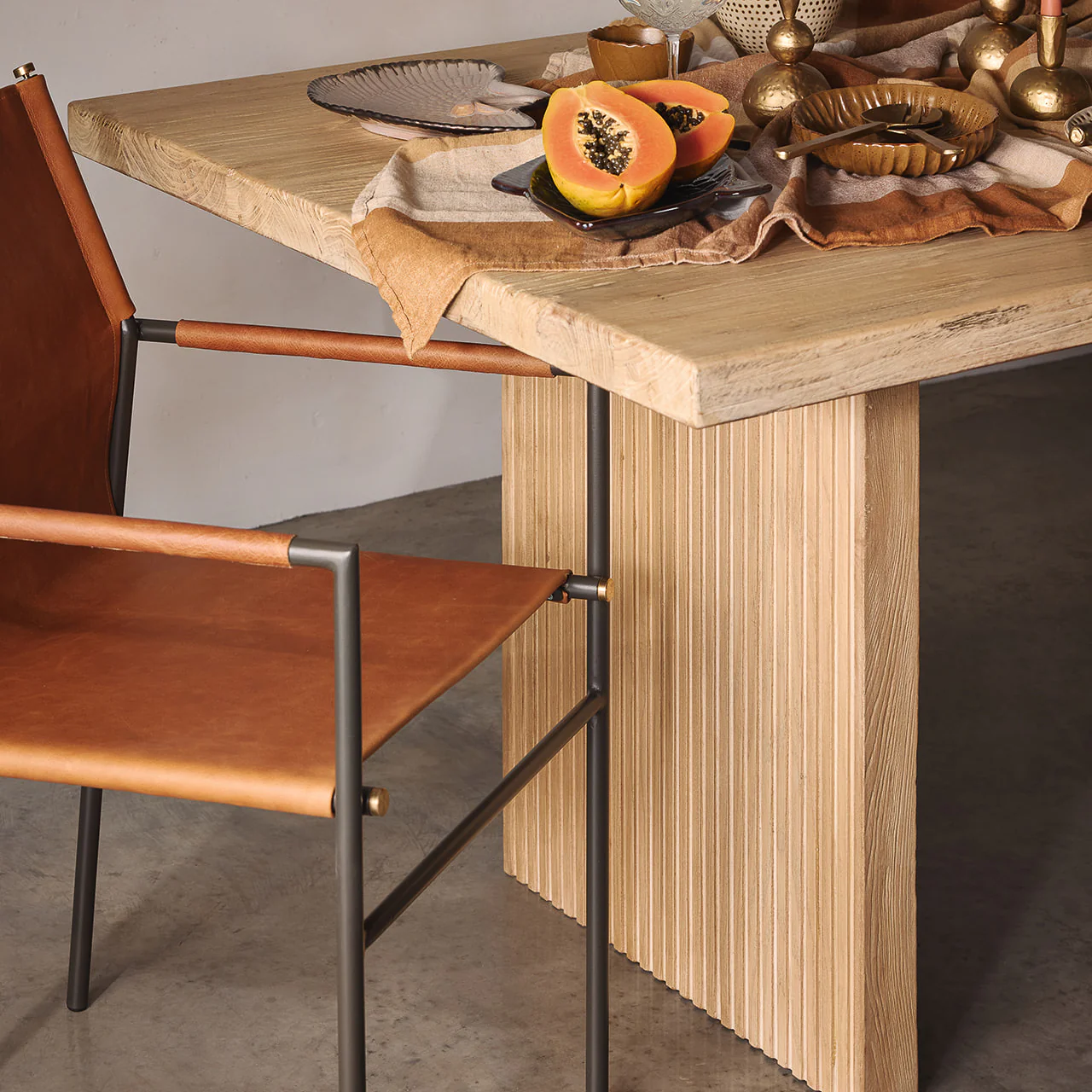 Oliver Dining Chair Tan - Image 18