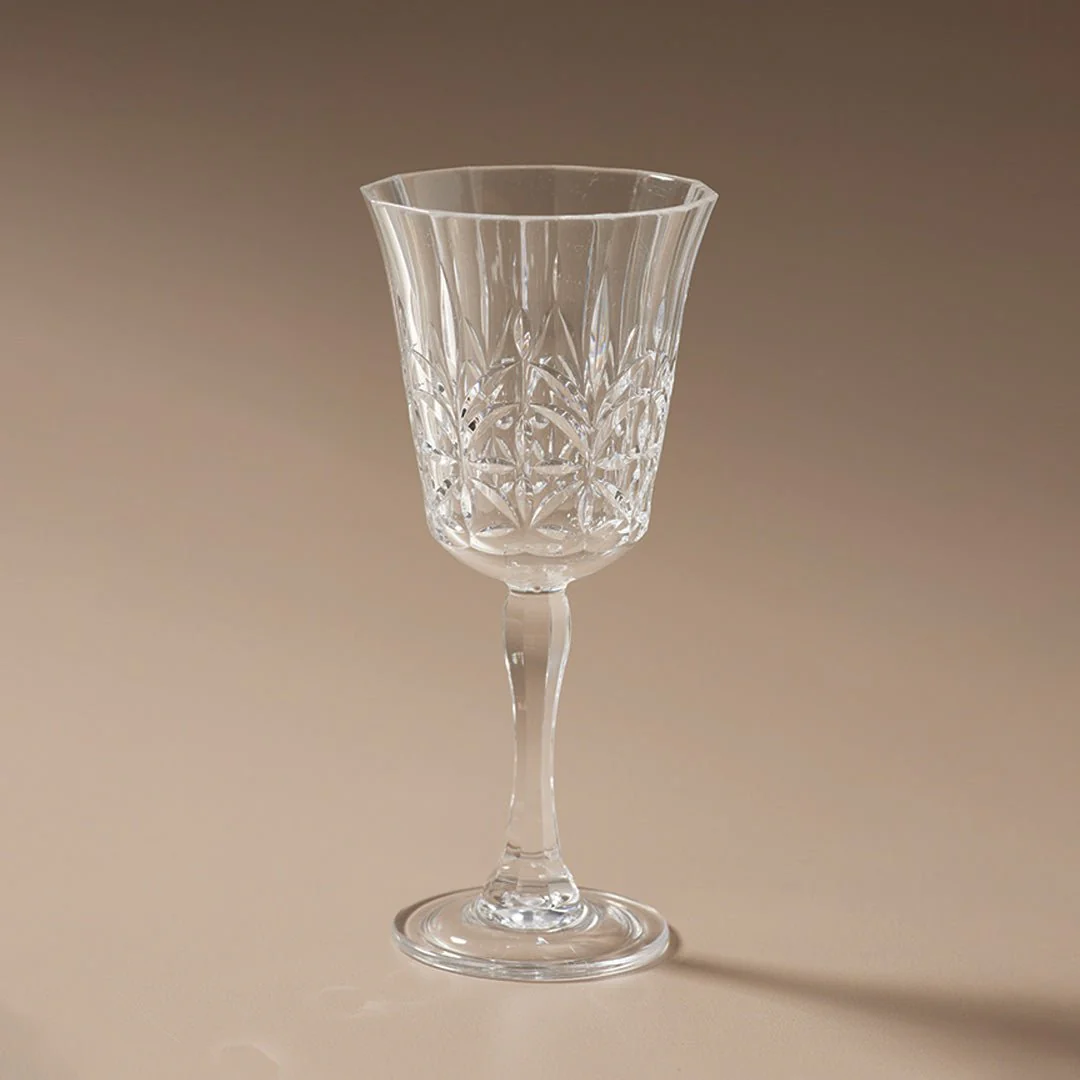 Pavilion Acrylic Wine Glass Clear