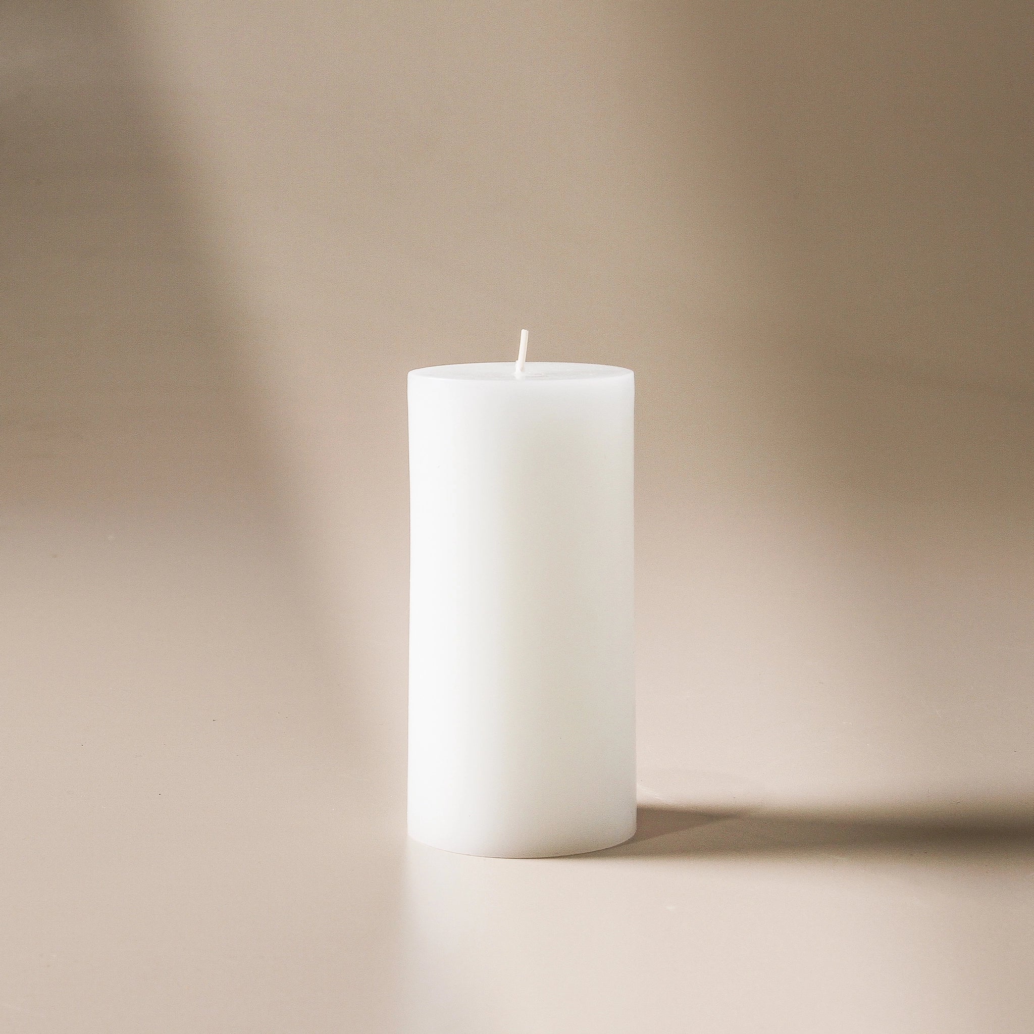 Pillar Candle Pure White - Medium