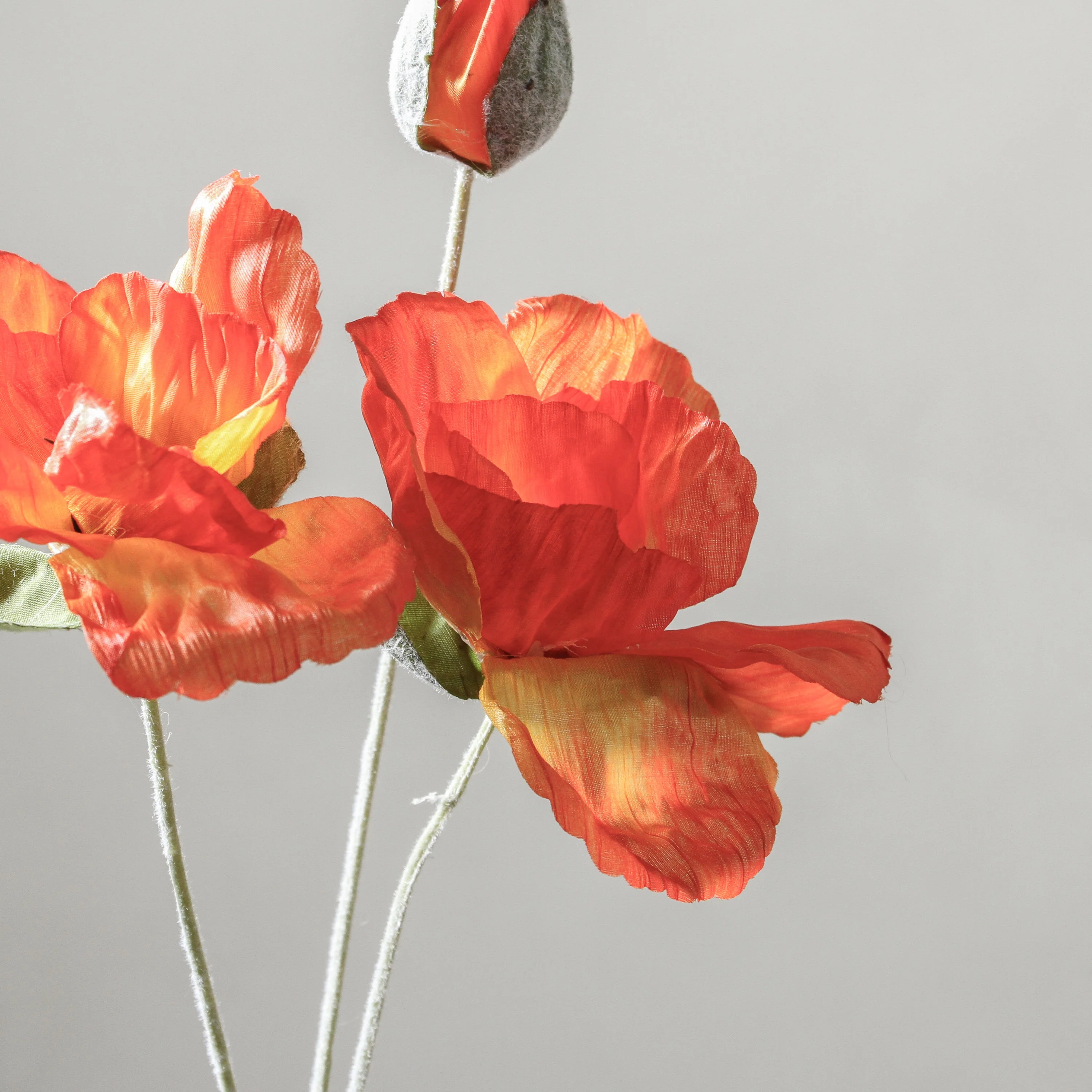 Poppy 50cm Orange - Image 2