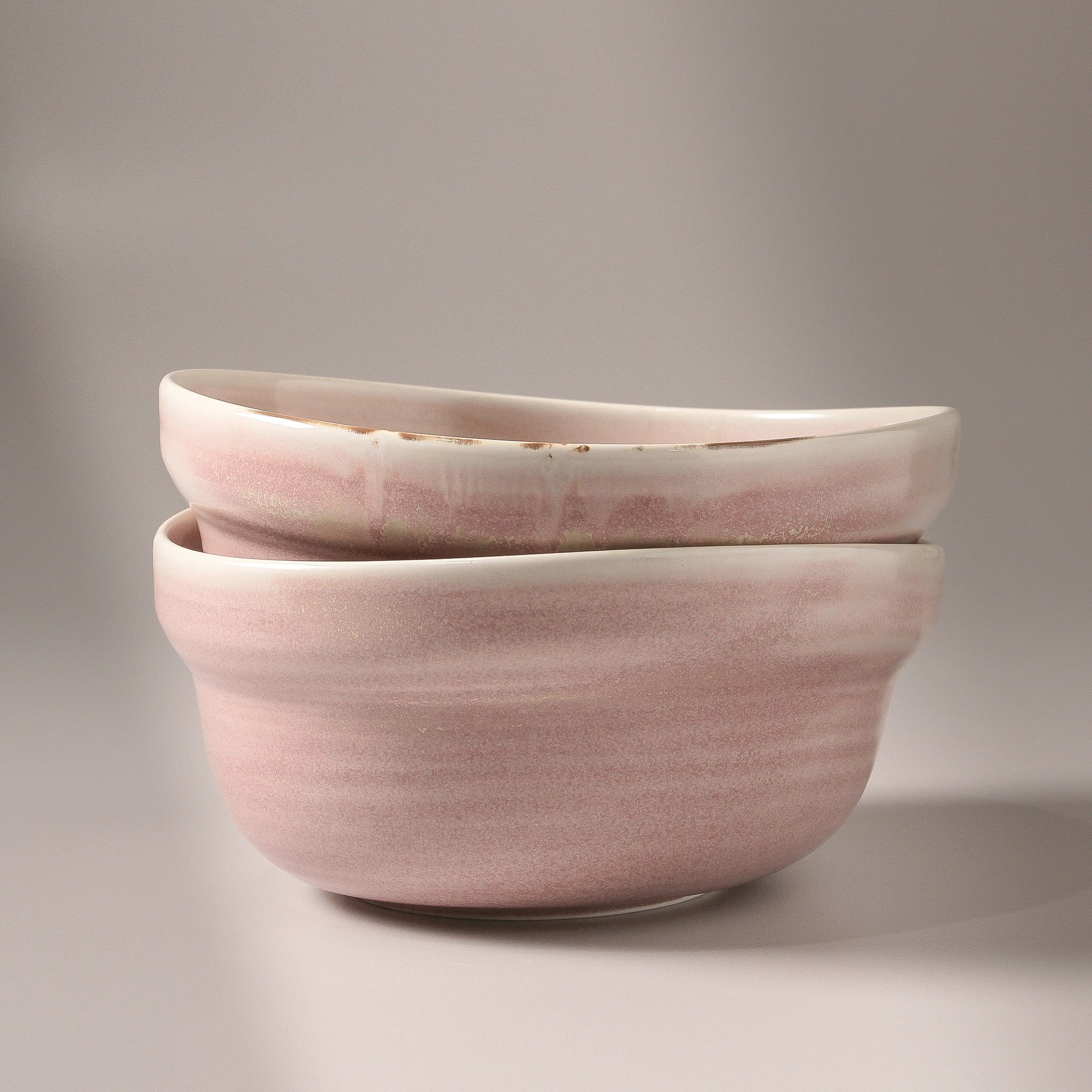 Suiki Large Serving Bowl - Dusty Pink - Image 3
