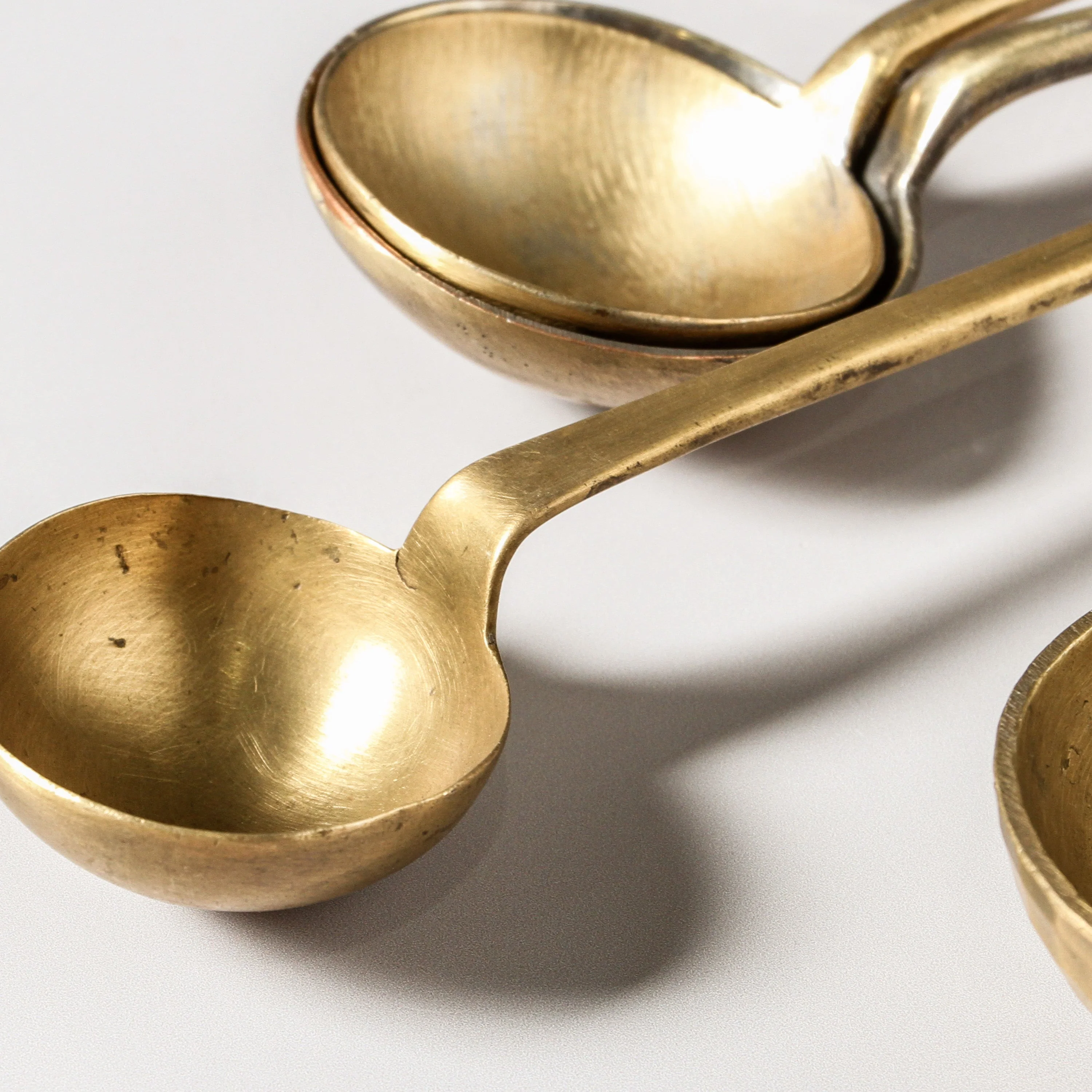 Vintage Indian Brass Spoon - Image 2