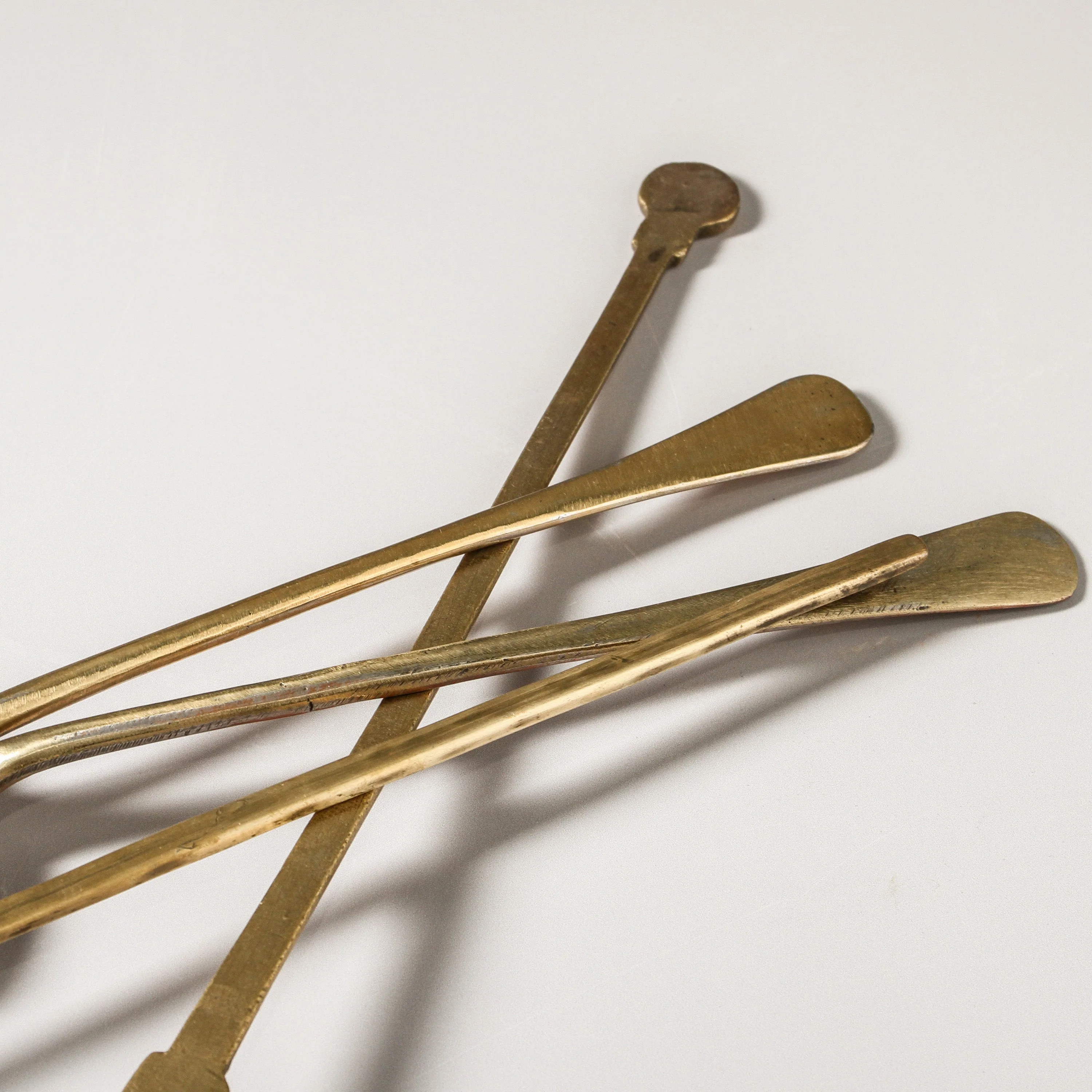 Vintage Indian Brass Spoon - Image 4