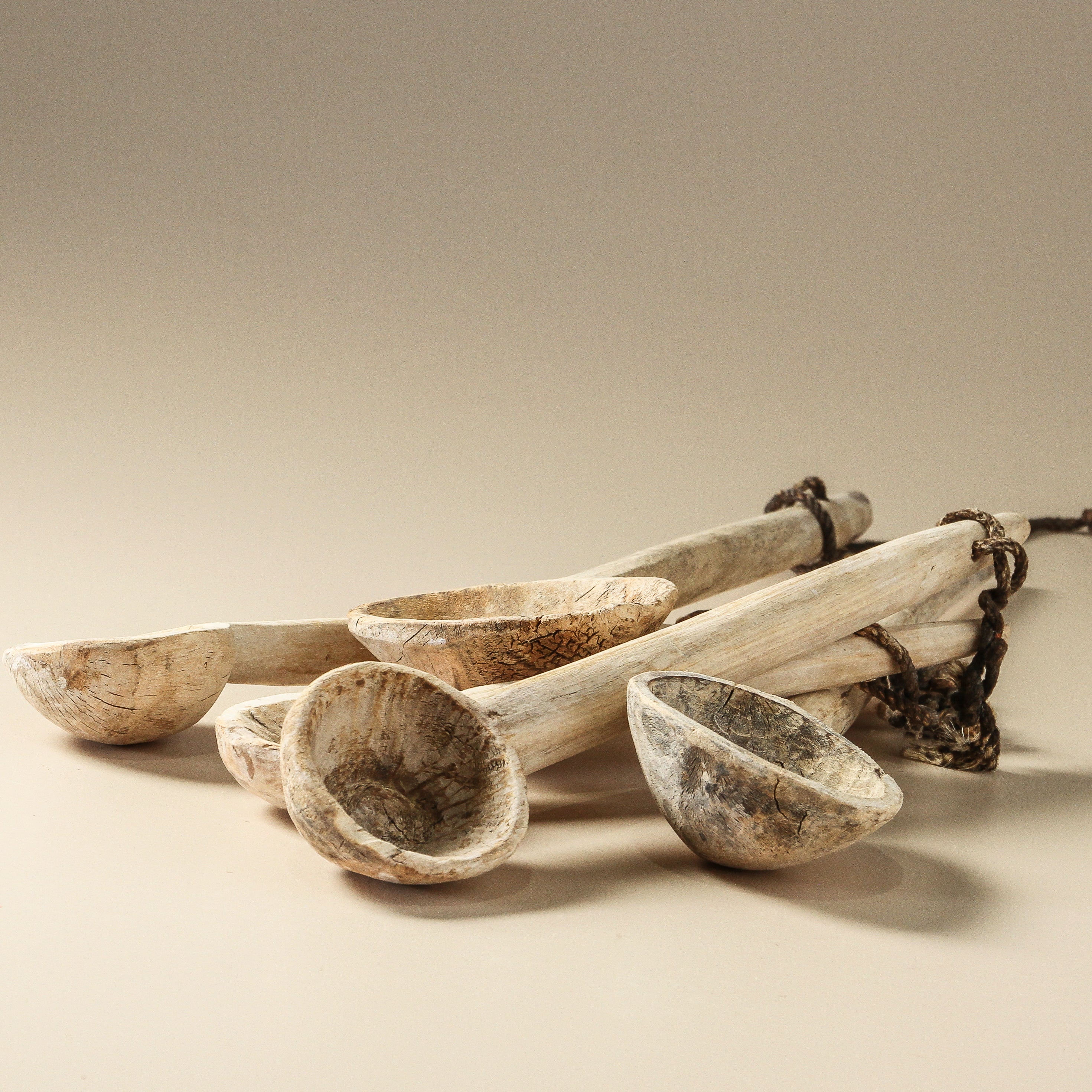 Vintage Indian Wooden Spoon - Image 5